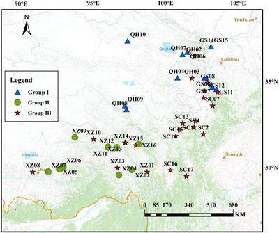 Phylogeographical Pattern and Population Evolution History of Indigenous Elymus sibiricus L. on Qinghai-Tibetan Plateau